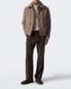 Canali Canali Shearling-trimmed wool and cashmere jacket - 3