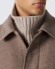 Canali Canali Shearling-trimmed wool and cashmere jacket - 6
