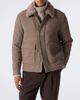 Canali Canali Shearling-trimmed wool and cashmere jacket - 8