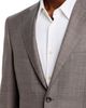 Canali Canali Sienna Greige Regular Fit Denim Effect Tonal Stripe Suit - 4