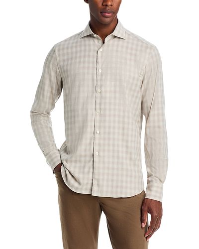Canali Canali Soft Plaid Sportshirt