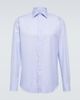 Canali Canali Striped cotton poplin shirt - 1