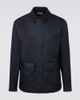 Canali Canali Suede-trimmed blouson jacket - 1