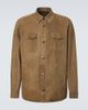 Canali Canali Suede overshirt - 1