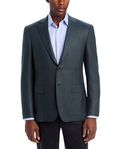Canali Canali Tonal Houndstooth Regular Fit Sport Coat