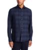 Canali Canali Tonal Plaid Regular Fit Sport Shirt - 1