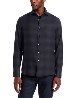 Canali Canali Tonal Plaid Sportshirt