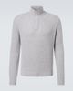 Canali Canali Waffle-knit wool and cashmere sweater - 1