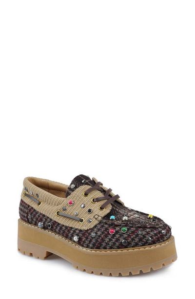 Candie's Candie's Biz Embellished Platform Loafer