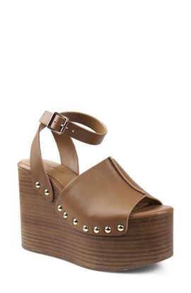 Candie's Candie's Jackson Ankle Strap Platform Wedge Sandal