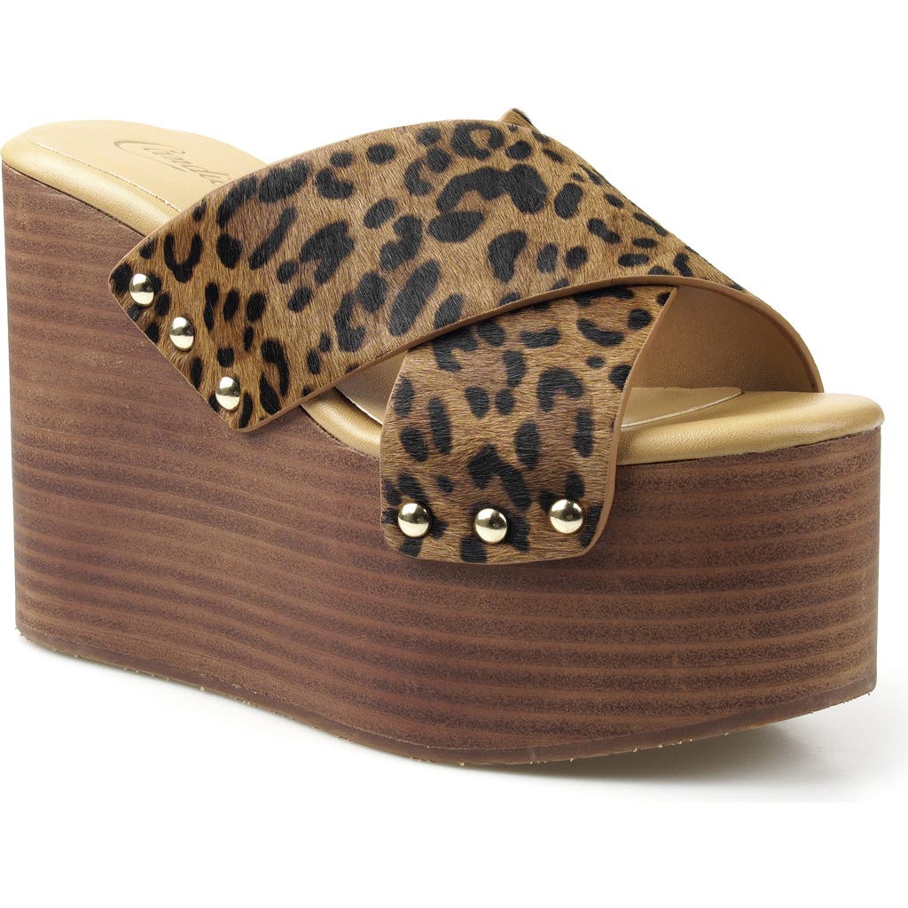 Candie's Candie's Jazzi Platform Wedge Sandal