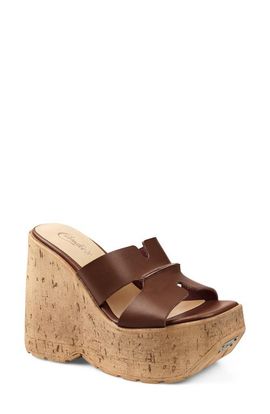 Candie's Candie's Marabelle Platform Wedge Slide Sandal