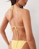 Candypants Candypants broderie triangle bikini top in butter yellow - 3