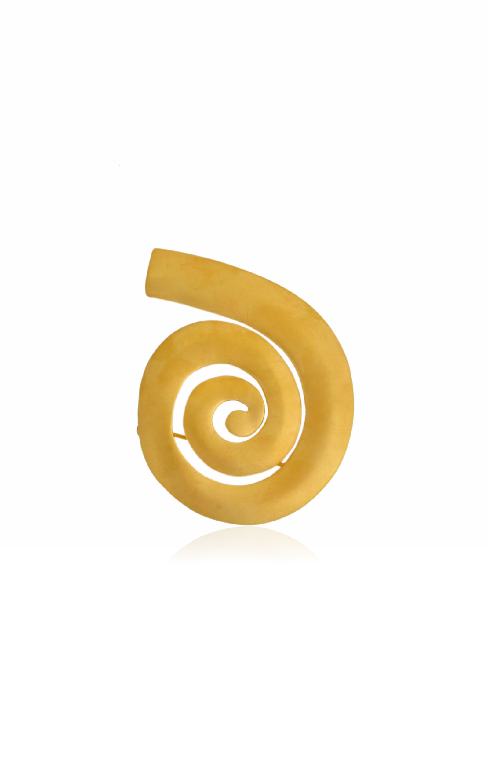 CANO CANO Muhu 24K Yellow GoldPlated Brooch