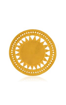 CANO CANO Nawi 24K GoldPlated Brooch