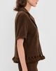 Cap D'Antibes Cap D'Antibes Antonia Shirt Brown - 4