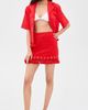 Cap D'Antibes Cap D'Antibes Georgia Skirt Red - 5