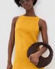 Cap D'Antibes Cap D'Antibes Manon Short Dress Golden Yellow - 2