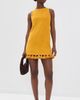 Cap D'Antibes Cap D'Antibes Manon Short Dress Golden Yellow - 5
