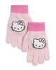 Capelli Capelli Girls' Hello Kitty Plush Faux Fur Rhinestone Earmuff & Gloves Set - 3