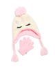 Capelli Capelli Girls' Two Piece Sweet Unicorn Chenille Hat & Magic Gloves Set - 1