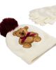 Capelli Capelli Girls' Two Piece Teddy Bear Jacquard Hat & Magic Gloves Set - 2