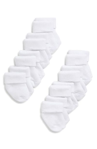 Capelli New York Capelli New York 8-Pack Cuffed Crew Socks