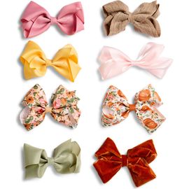 Capelli New York Capelli New York 8-Pack Harvest Bow Clips