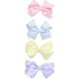 Capelli New York Capelli New York Assorted 4-Pack Baby Bow Hair Clips