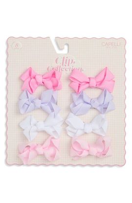 Capelli New York Capelli New York Baby 8-Pack Assorted Bows