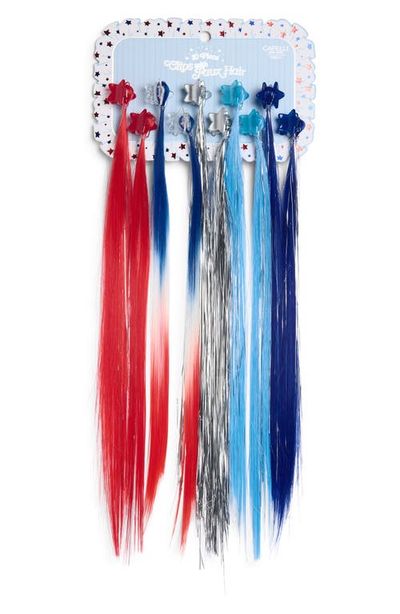 Capelli New York Capelli New York Kids' 10-Pack Assorted Faux Hair Clips