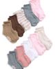 Capelli New York Capelli New York Kids' 10-Pack Crew Socks with Grippers - 1