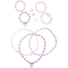 Capelli New York Capelli New York Kids' 10-Piece Assorted Necklaces, Bracelets & Rings Set