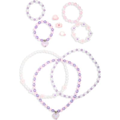 Capelli New York Capelli New York Kids' 10-Piece Assorted Necklaces, Bracelets & Rings Set