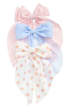 Capelli New York Capelli New York Kids' 3-Pack Bow Hair Clips