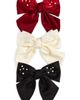 Capelli New York Capelli New York Kids' 3-Pack Pearl Bow Hair Clips - 1
