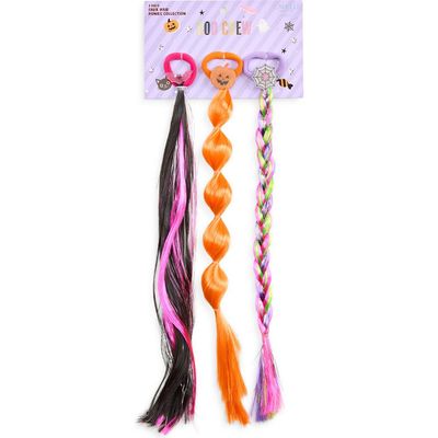 Capelli New York Capelli New York Kids' 3-Piece Halloween Faux Hair Ponies Set