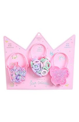Capelli New York Capelli New York Kids' 3-Piece Storage Hair Tie Set