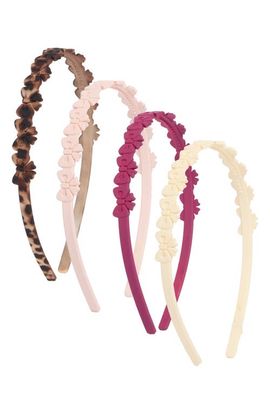 Capelli New York Capelli New York Kids' 4-Pack Bow Headbands