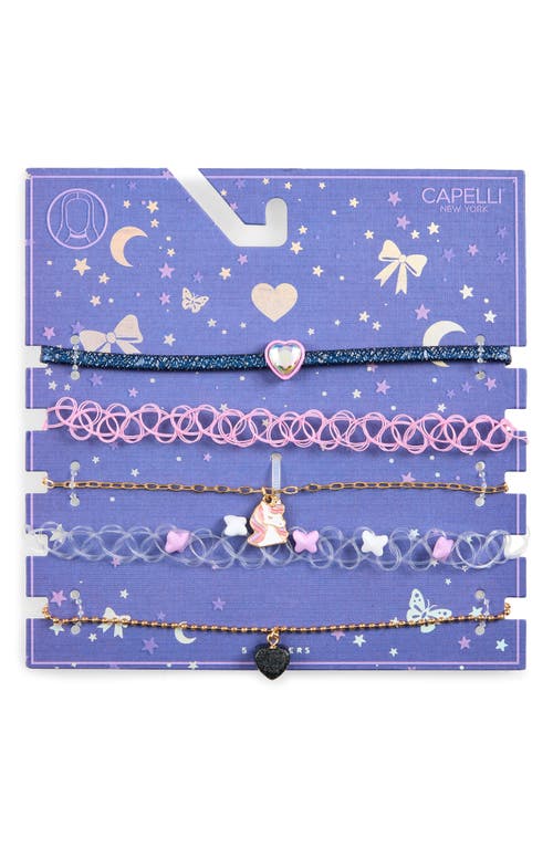 Capelli New York Capelli New York Kids' 5-Piece Choker Set