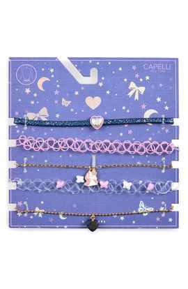 Capelli New York Capelli New York Kids' 5-Piece Choker Set