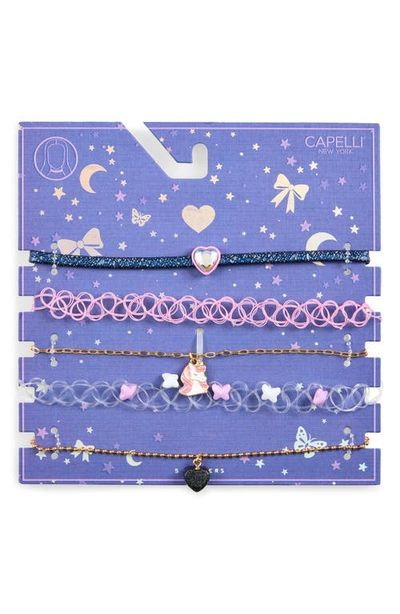 Capelli New York Capelli New York Kids' 5-Piece Choker Set