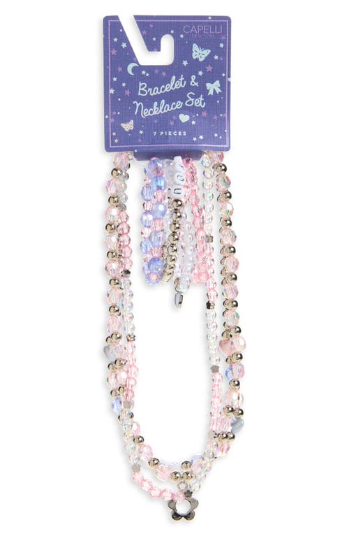Capelli New York Capelli New York Kids' 7-Piece Necklace & Bracelet Set
