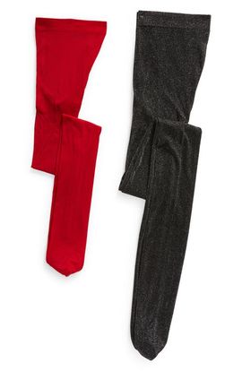Capelli New York Capelli New York Kids' Assorted 2-Pack Opaque Tights