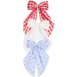 Capelli New York Capelli New York Kids' Assorted 3-Pack Bow Hair Clips