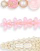Capelli New York Capelli New York Kids' Assorted 6-Pack Faux Pearl Hair Clips Set - 2