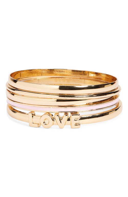 Capelli New York Capelli New York Kids' Love Bangle Set