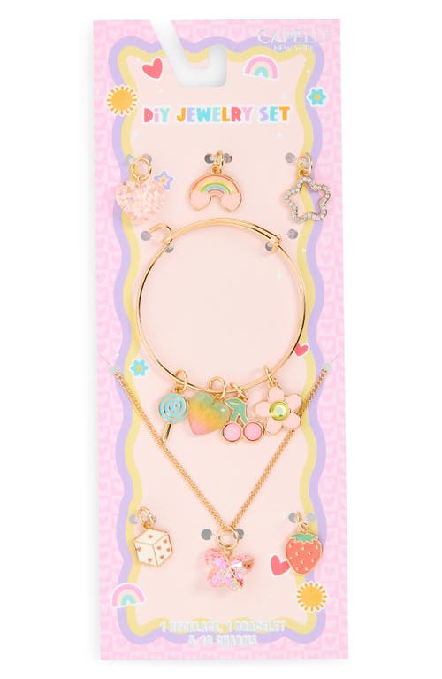 Capelli New York Capelli New York Kids' Necklace, Bracelet & Charm Set