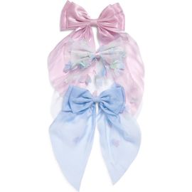 Capelli New York Capelli New York Kids' Pack of 3 Pretty Bow Hair Clips