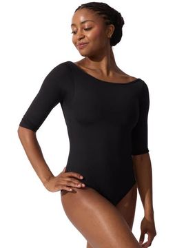 CAPEZIO CAPEZIO Boatneck 3/4 Sleeve Leotard